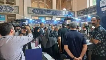 بازدید رئیس جمهور از نمایشگاه کتاب تهران