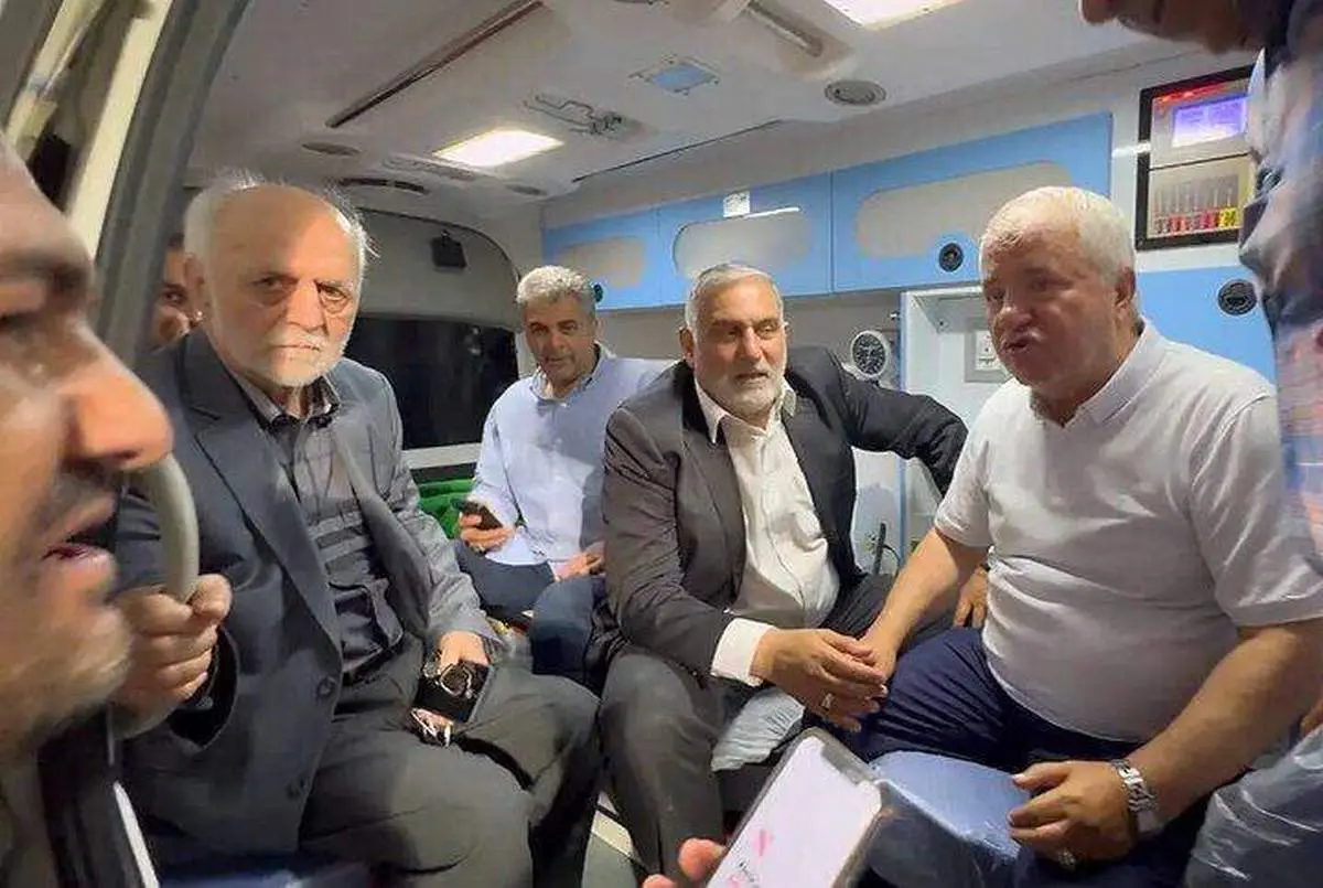 خودرو آمبولانس حامل علی پروین توقیف شد
