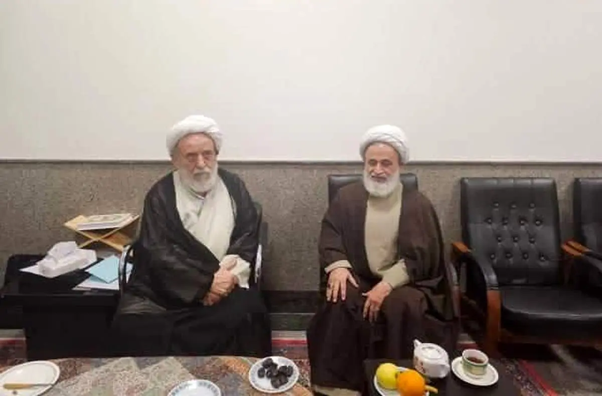 دلجویی علیرضا پناهیان از شیخ حسین انصاریان+ عکس