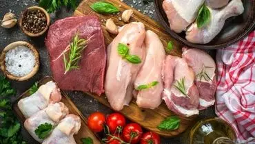 قیمت گوشت مرغ و گوشت قرمز امروز شنبه ۱۲ اسفند 1402+جدول