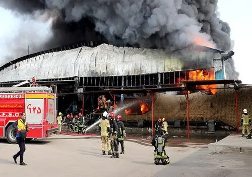  انفجار کارخانه‌ای در گرمسار با ۲ کشته