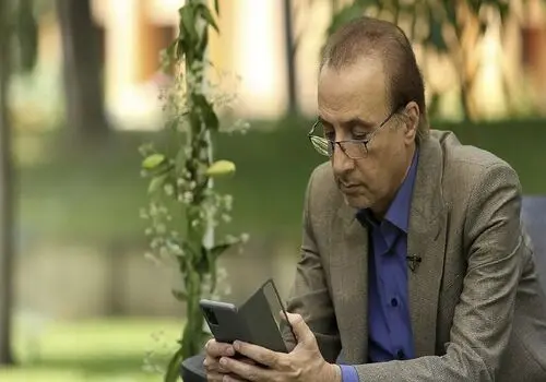 استایل جالب مهدی تاج با لباس ترکمن‌+ عکس