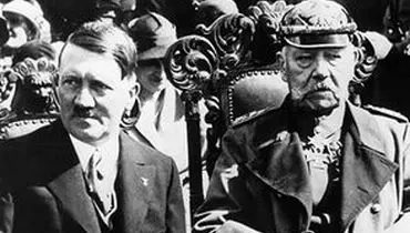 تصویر کمتر دیده شده از هیتلر در حال تعظیم