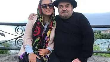 شمعی که المیرا عبدی برای پدرش روشن کرد + تصویر