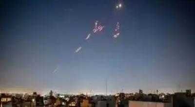 قاب خاص از حمله به بزرگراه ارتش تهران، بامداد پنجشنبه