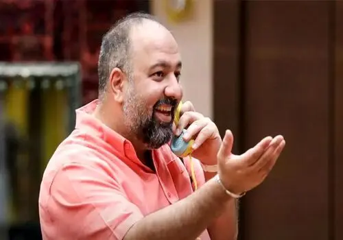 سلفی آسانسوریِ علی اوجی و الناز حبیبی جنجالی شد