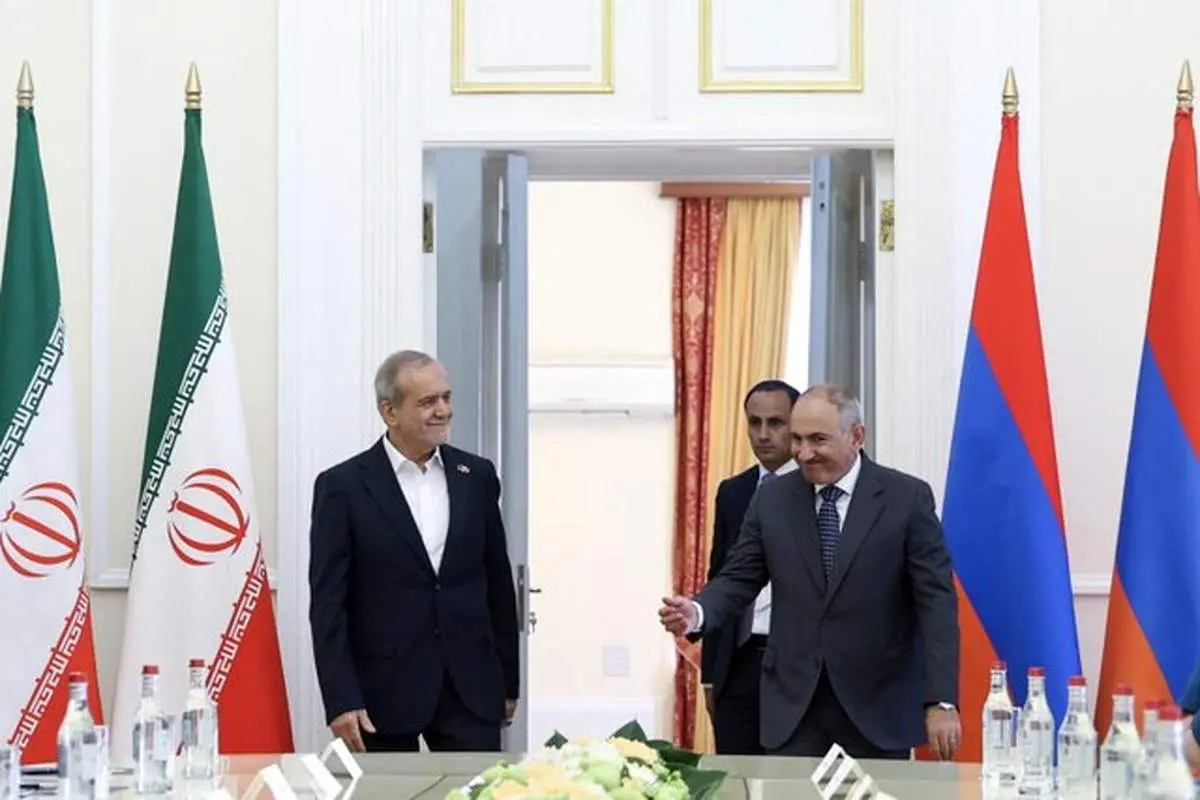پزشکیان: همکاری ایران و ارمنستان در مسیر راهبردی و پایدار