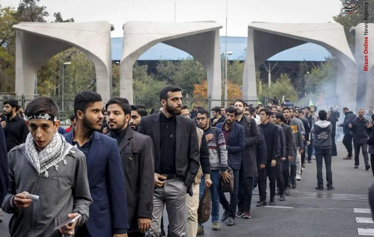 درب های دانشگاه تهران باز شد+فیلم