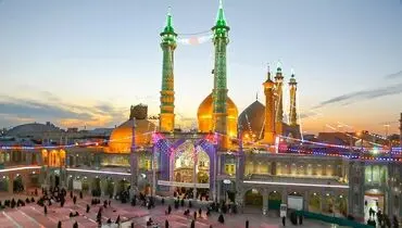 حال و هوای حرم حضرت معصومه (س) پیش از ورود پیکر شهید رئیسی+ فیلم