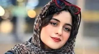  «فاطیما بهارمست» در کودکی و در کنار «عمو پورنگ»؛ اوایل دهه 80