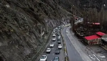  جاده کندوان یک‌طرفه شد/ ترافیک سنگین در محدور هراز، کندوان و سوادکوه 