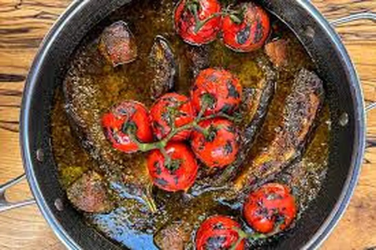 لیست غذا با بادمجان
