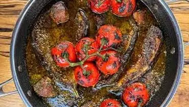 لیست غذا با بادمجان
