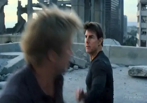 ویدیوی درگیری تام کروز و برد پیت که هالیوود را نگران کرد/ویدیو 