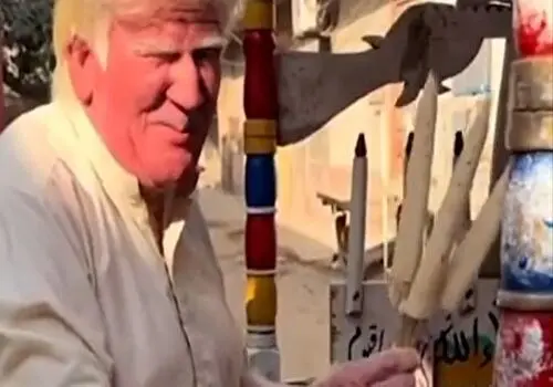 تصویری از ترامپ و خرگوش عیدِ پاک پربازدید شد/هم پوشانی با خرگوش