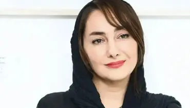 هانیه توسلی مشکی پوش شد/عکس
