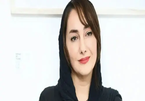 هانیه توسلی مشکی پوش شد/عکس