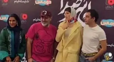 مهران غفوریان و نوید محمدزاده در پردیس سینمایی کوروش+فیلم