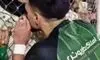 شادی عاشقانه ستاره خیبر با همسرش بعد از شکست پرسپولیس/ویدیو 