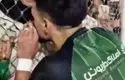 شادی عاشقانه ستاره خیبر با همسرش بعد از شکست پرسپولیس/ویدیو 