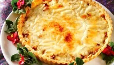 طرز تهیه تارت کوچک با قارچ و پنیر