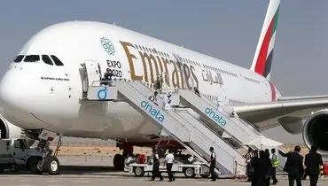 تفاوت A380 امارات با بزرگترین هواپیمای ایران ایر + فیلم