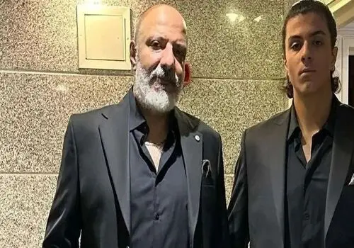 تبریک صمیمانه امیر جعفری به پسرش در روز تولد