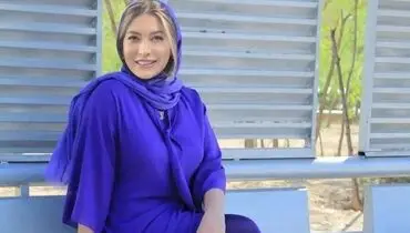 فریبا نادری با چادر گلدار نماینده تبلیغاتی یک مزون شد/ عکس