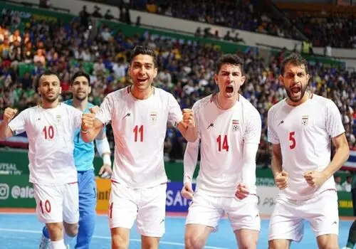  جشن قهرمانی تیم ملی فوتسال به روایت تصویر 