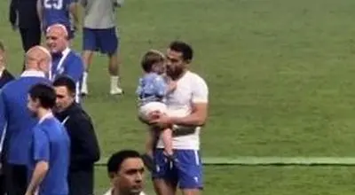 خوشحالی اورونوف و فرزندش پس از برد مقابل ایران/ویدیو 