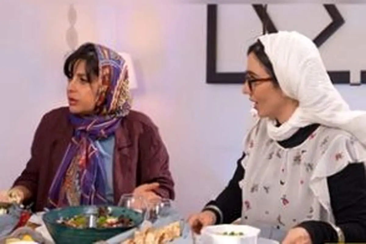 استایل خاص بازیگر شام ایرانی در یک مراسم