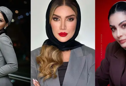 قاب‌های سیاه‌وسفید سه بازیگر زن جوان سینمای ایران