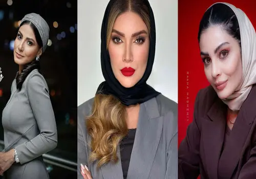 قاب‌های سیاه‌وسفید سه بازیگر زن جوان سینمای ایران