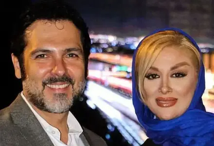 همسر دوم کوروش تهامی با ظاهری شیک در جشن خانه سینما ظاهر شد!