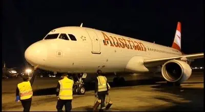 ورود اولین پرواز شرکت هواپیمایی آسترین به تهران