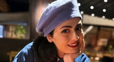 جشن تولد خاصِ خانم بازیگر در فضایی کریسمسی