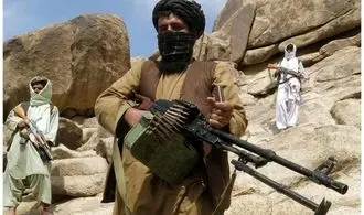 تمرین جنگجویان طالبان با زیپ‌ لاین+ تصاویر


