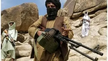 تمرین جنگجویان طالبان با زیپ‌ لاین+ تصاویر

