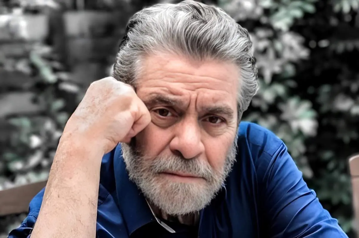 تصویری دو نفره از بهروز وثوق و همسر اول شهاب حسینی در آمریکا