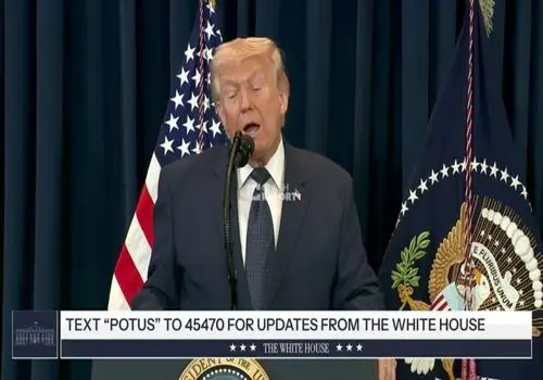 جمله ترامپ درباره رضا پهلوی در سخنرانی جدیدش/ویدیو