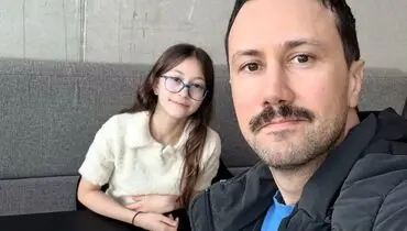 دلنوشته‌ای شیرین از شاهرخ استخری برای دخترش!