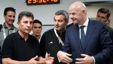 رئیس فیفا متهم به قانون شکنی به نفع اسرائیل شد
