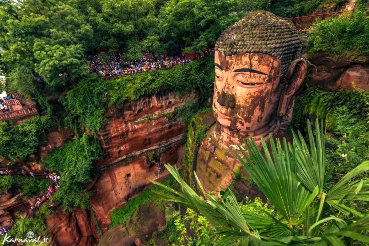 مجسمهای که رودخانهها را رام کرد؛ افسانه بودای لیشان+ فیلم