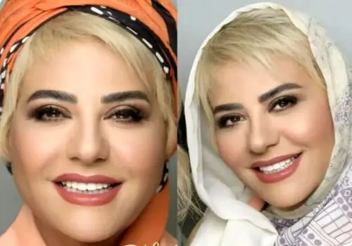 قاب پربازدید رابعه اسکویی و عمو فیتیله‌ای