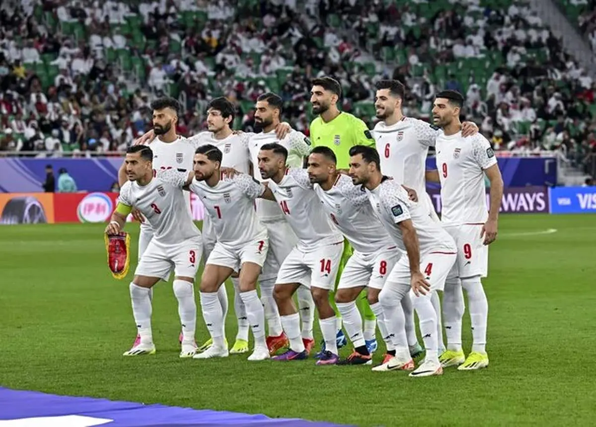 تیم ملی فوتبال ایران سقوط کرد