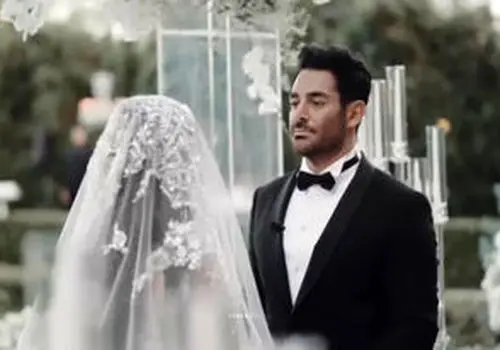 رضا گلزار سلیقه همسر خود را به رخ کشید/عکس