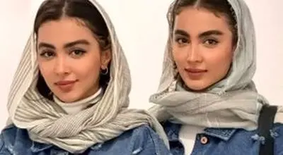 عکس جدید سارا و نیکای سریال پایتخت در کنار مادرشان