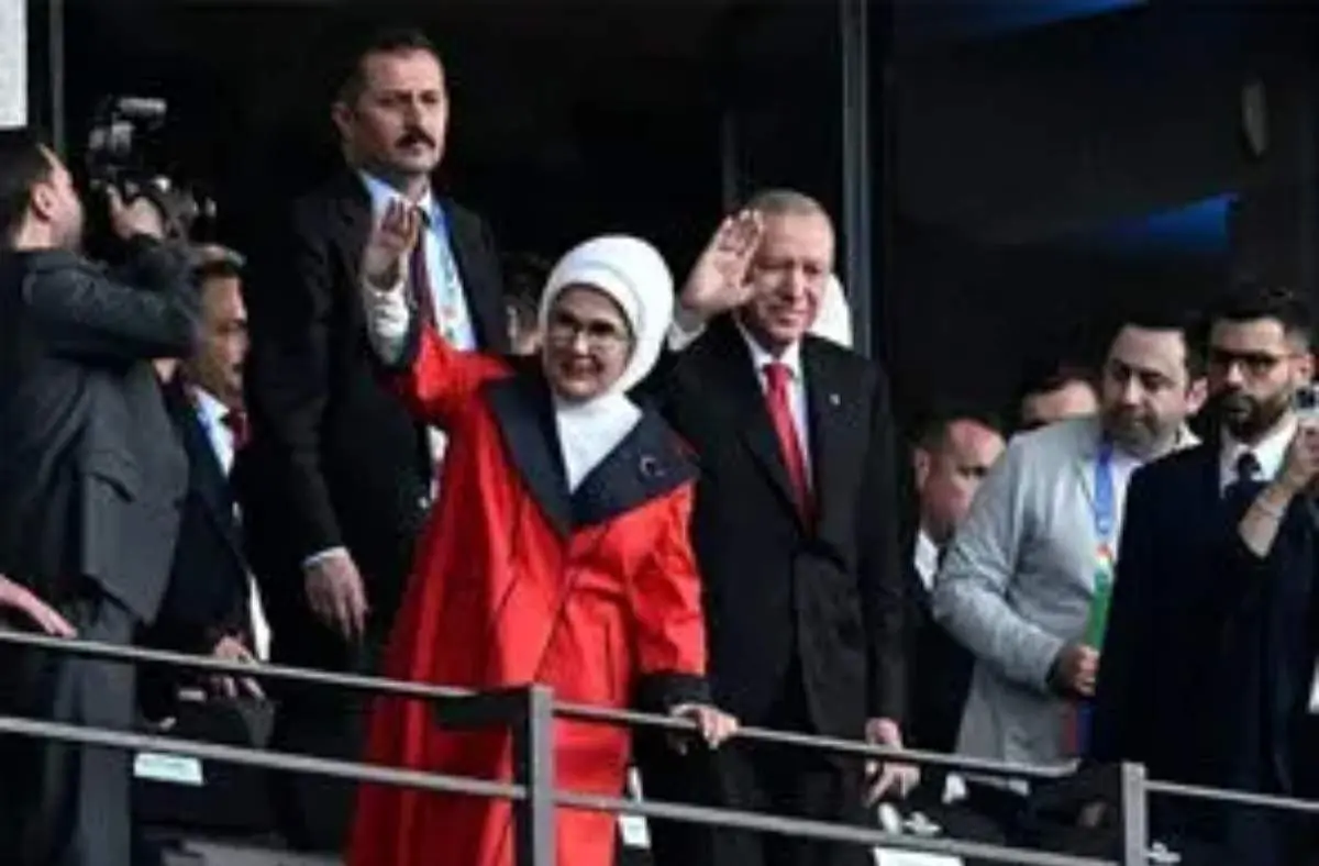 تصویری از مراسم ازدواج اردوغان و امینه گلباران