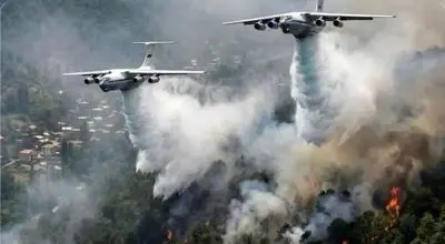 آخرین وضعیت عملیات اطفای حریق در جنگل‌های الیت