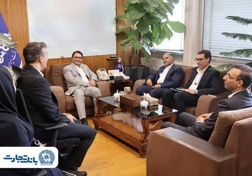 مدیرعامل بانک تجارت میزبان نماینده مسیحیان آشوری و کلدانی در مجلس شورای اسلامی
